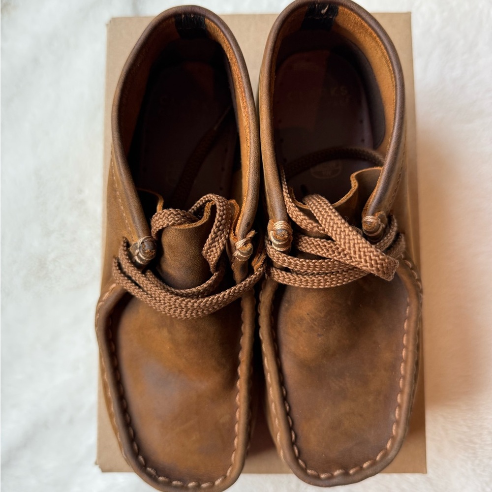 Clarks Brown Kids Boots